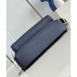 Borsa a tracolla pilota LV blu navy LV Aerogram M11601