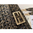Borse Replica Baguette Media Fendi Strisce Intrecciate