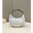 Borse Replica Hobo Piccola Fendi Fendigraphy Bianca