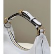 Borse Replica Hobo Piccola Fendi Fendigraphy Bianca