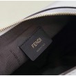 Borse Replica Hobo Piccola Fendi Fendigraphy Bianca