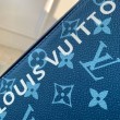 Borsa Replica 1:1 LV District PM Tela monogramma blu M23785