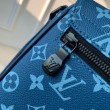 Borsa Replica 1:1 LV District PM Tela monogramma blu M23785