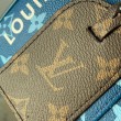 Borsa Replica 1:1 LV District PM Tela monogramma blu M23785