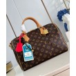 Borse Firmate Replica LV Speedy Soft 30 Crafty in tela monogramma M11945