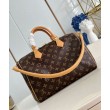 Borse Firmate Replica LV Speedy Soft 30 Crafty in tela monogramma M11945