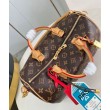 Borse Firmate Replica LV Speedy Soft 30 Crafty in tela monogramma M11945