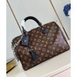 Replica Perfetta LV Speedy Soft 30 scura Tela monogramma M12243