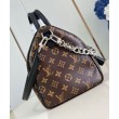 Replica Perfetta LV Speedy Soft 30 scura Tela monogramma M12243