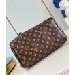 Replica Perfetta LV Speedy Soft 30 scura Tela monogramma M12243