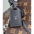 Replica Perfetta LV Speedy Soft 30 scura Tela monogramma M12243