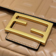 Borse Replica media Fendi Baguette in nappa beige FF Borse Replica media Fendi Baguette in nappa beige FF