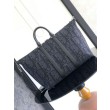 Dior Weekender 40 Borse Firmate Replica Maxi Dior Oblique Jacquard Nero