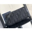 Dior Weekender 40 Borse Firmate Replica Maxi Dior Oblique Jacquard Nero