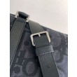 Dior Weekender 40 Borse Firmate Replica Maxi Dior Oblique Jacquard Nero