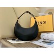Fendi Fendigraphy Piccola Borse Replica Hobo Nero