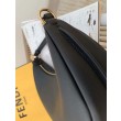 Fendi Fendigraphy Piccola Borse Replica Hobo Nero