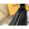 Fendi Fendigraphy Piccola Borse Replica Hobo Nero