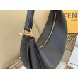 Fendi Fendigraphy Piccola Borse Replica Hobo Nero
