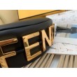 Fendi Fendigraphy Piccola Borse Replica Hobo Nero