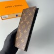 imitazione Portafoglio LV Brazza Tela Monogram Macassar M69410