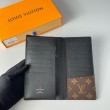 imitazione Portafoglio LV Brazza Tela Monogram Macassar M69410