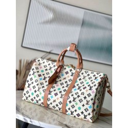 LV Keepall Bandouliere 45 Imitazioni borse griffate Tela Monogram Craggy M25233