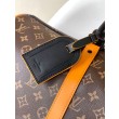 LV Keepall Bandouliere 45 Borsa Tela Monogram Macassar M46703