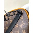 LV Keepall Bandouliere 45 Borsa Tela Monogram Macassar M46703