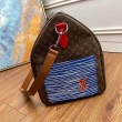 LV Keepall Bandouliere 50 Borsa Patchwork M56855
