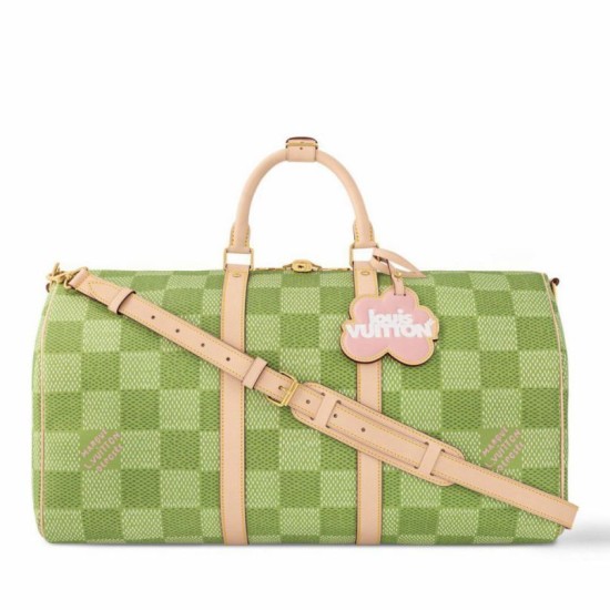 LV Keepall Bandouliere 50 Borse Imitazioni Tela Damier Golf N40667