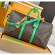 LV Keepall Bandouliere 50 Borse Replica Tela Monogram Macassar M46774