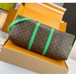 LV Keepall Bandouliere 50 Borse Replica Tela Monogram Macassar M46774