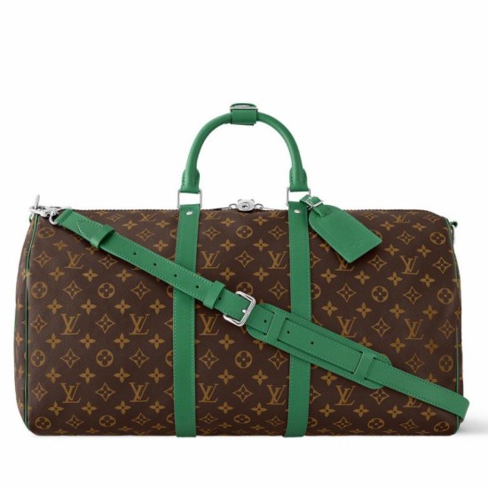 LV Keepall Bandouliere 50 Borse Replica Tela Monogram Macassar M46774