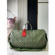 LV Keepall Bandouliere 55 Borsa Tela Monogram Verde M23963