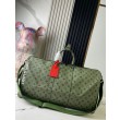LV Keepall Bandouliere 55 Borsa Tela Monogram Verde M23963