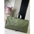LV Keepall Bandouliere 55 Borsa Tela Monogram Verde M23963
