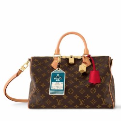 Riproduzione Fedele Borse Firmate Replica Louis Vuitton Speedy Soft 30 Crafty in tela monogramma M11945 imitazioni