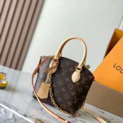 Qualità Specchio Replica Borse Imitazioni Louis Vuitton Lockit BB Tela monogramma M12019 Riproduzione Fedele Borse Imitazioni Louis Vuitton Lockit BB Tela monogramma M12019 imitazioni