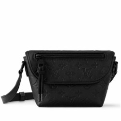 Riproduzione Fedele Borse Firmate Replica indossabile Louis Vuitton Pulse con monogramma nero ombra imitazioni