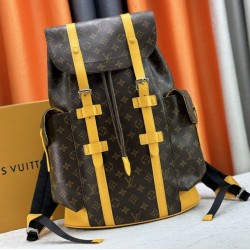 Qualità Specchio Replica Zaino Louis Vuitton Christopher MM M13202 Riproduzione Fedele Zaino Louis Vuitton Christopher MM M13202 imitazioni