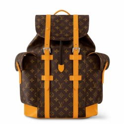 Riproduzione Fedele Zaino Louis Vuitton Christopher MM M13202 imitazioni