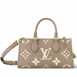 Riproduzione Fedele LV OnTheGo East West Borse Imitazioni Bicolor Empreinte M23641 imitazioni