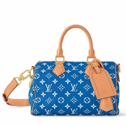 Riproduzione Fedele Louis Vuitton Speedy P9 Bandouliere 25 Borse Firmate Replica Monogramma M24424 imitazioni