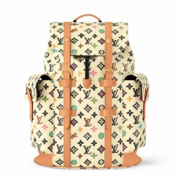 Zaino Louis Vuitton Christopher MM Zaino Monogram Craggy Canvas M25240