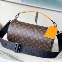 Riproduzione Fedele Polochon morbido LV MM Borsa Replica 1:1 M46691 imitazioni