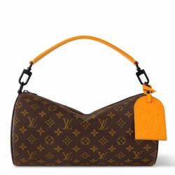 Riproduzione Fedele Polochon morbido LV MM Borsa Replica 1:1 M46691 imitazioni