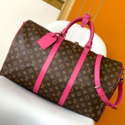 Qualità Specchio Replica LV Keepall Bandouliere 50 Borsa 1:1 M46773 Riproduzione Fedele LV Keepall Bandouliere 50 Borsa Replica 1:1 M46773 imitazioni