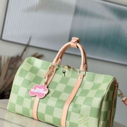 Qualità Specchio Replica Louis Vuitton Keepall Bandouliere 50 Borse Imitazioni Tela Damier Golf N40667 Riproduzione Fedele Louis Vuitton Keepall Bandouliere 50 Borse Imitazioni Tela Damier Golf N40667 imitazioni