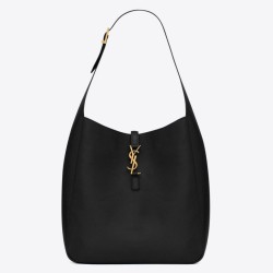 Riproduzione Fedele YSL Saint Laurent Le 5 À 7 Borsa Replica 1:1 A Tracolla Grande Morbida Nera imitazioni